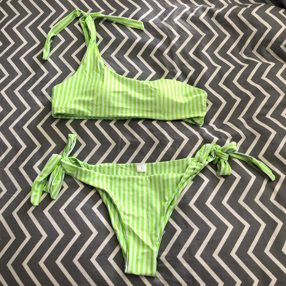 New*** Lime green bikini